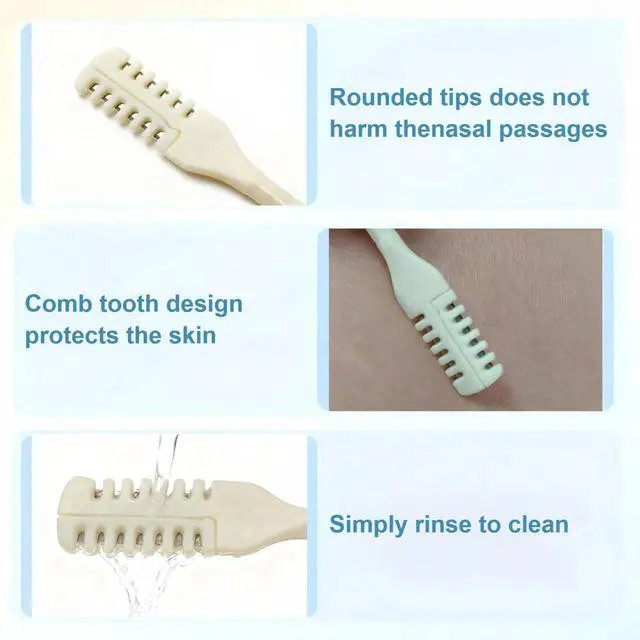 Alt view image 4 of 7 - 6PCS 2026 Upgraded Nasal Hair Cutter for Men & Women