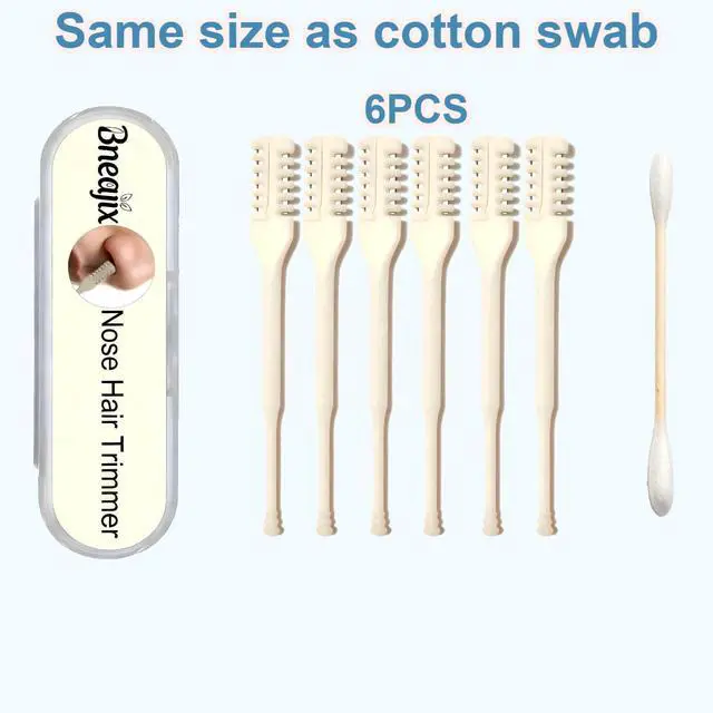 Alt view image 6 of 7 - 6PCS 2026 Upgraded Nasal Hair Cutter for Men & Women