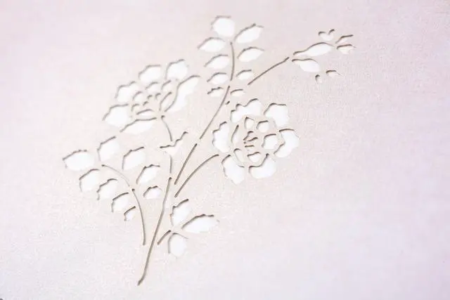 Alt view image 4 of 6 - Sympathy Greeting Card (Laser Flower)