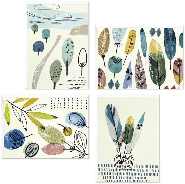 Main image of Blank Cards Assortment, Nature Prints (48 Cards with Envelopes)