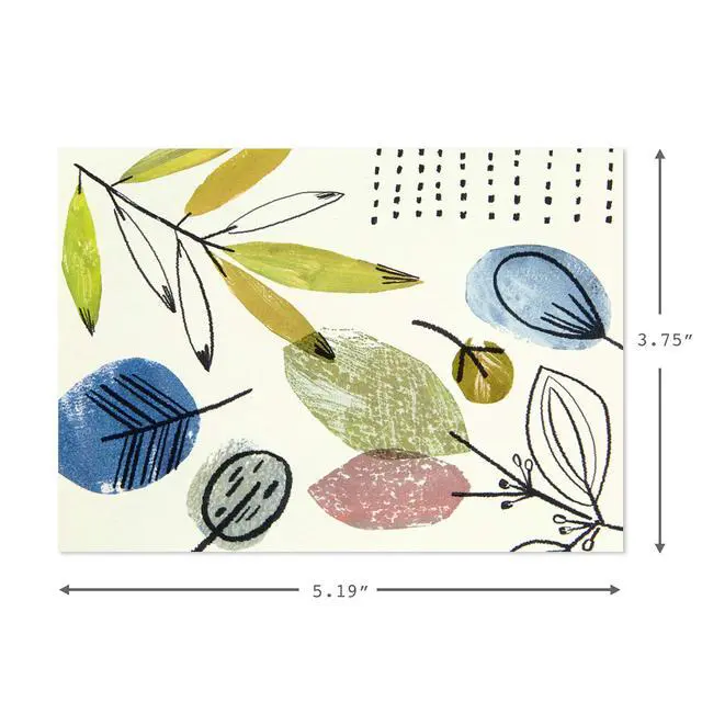 Alt view image 5 of 7 - Blank Cards Assortment, Nature Prints (48 Cards with Envelopes)