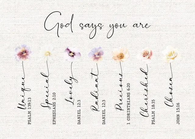 Main image of Christian Thinking of You Card for Women - Religious Greeting Card, Inspirational Cards with Quotes, Encouragement Cards with Scripture (Blank Inside)