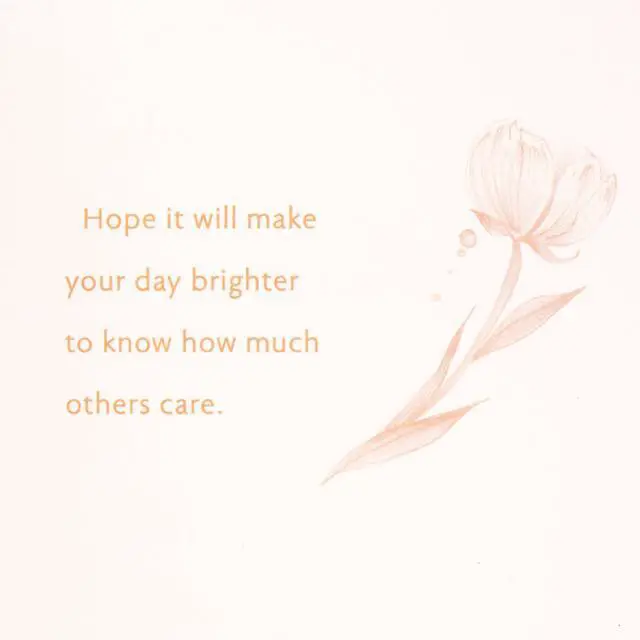 Alt view image 3 of 6 - Thinking of You Card (Brighten Your Day Flower Pattern)