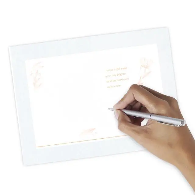 Alt view image 5 of 6 - Thinking of You Card (Brighten Your Day Flower Pattern)