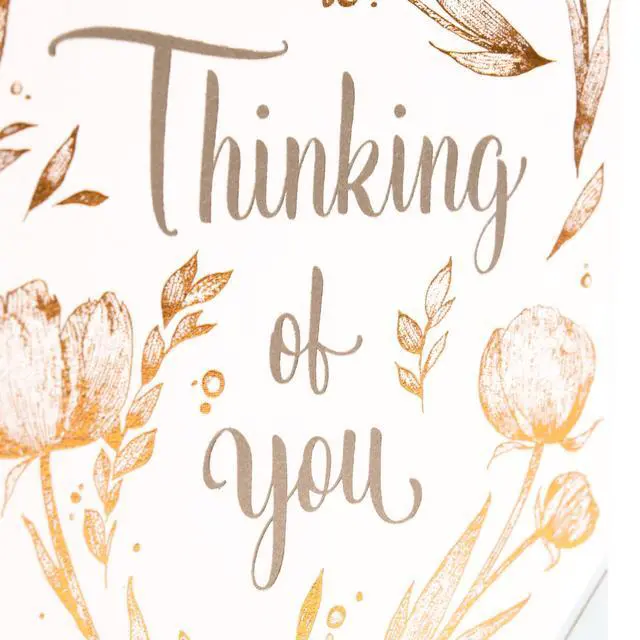 Alt view image 4 of 6 - Thinking of You Card (Brighten Your Day Flower Pattern)