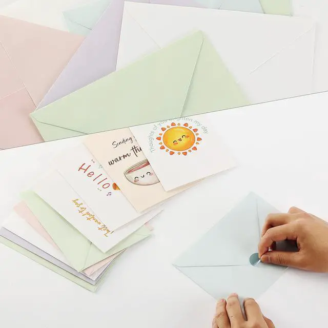 Alt view image 7 of 7 - Thinking of You Cards with Envelopes, 20 Unique Design