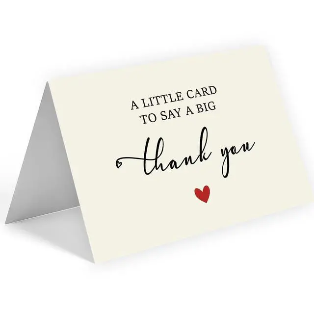 Alt view image 2 of 5 - 52 Pack 210GSM | Thank You Cards | Thank You Cards & Notes with Envelopes | Pefect for Baby Shower, Wedding, Teacher, Graduation, Business, Holiday, and Christmas | Teacher Appreciation Gifts