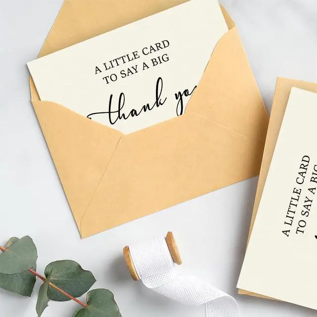 Alt view image 5 of 5 - 52 Pack 210GSM | Thank You Cards | Thank You Cards & Notes with Envelopes | Pefect for Baby Shower, Wedding, Teacher, Graduation, Business, Holiday, and Christmas | Teacher Appreciation Gifts