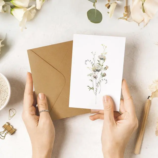 Alt view image 7 of 7 - Blank Cards and Envelopes with Stickers, 32 Pack, 4×6
