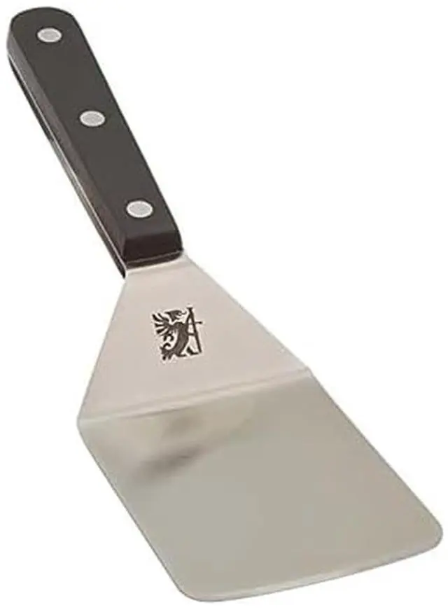Main image of Triple Rivet Stainless Steel Wide Turner, 9.65-Inch, Black,5154549