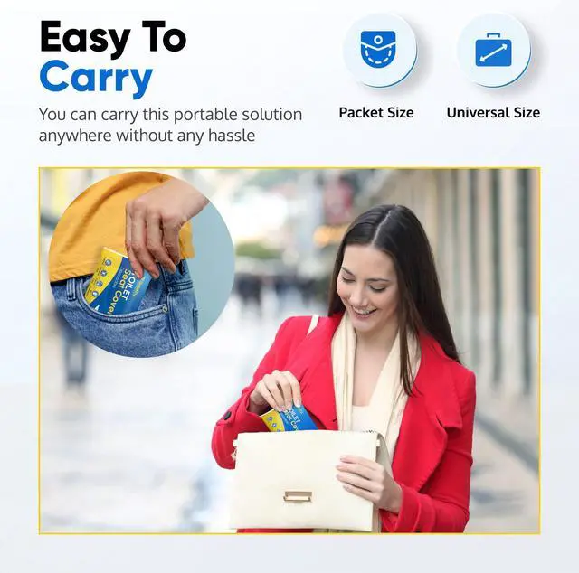 Alt view image 6 of 7 - Toilet Seat Covers Disposable Flushable Travel Pack of 50, XL Biodegradable Paper Toilet Seat Covers for Adults & Kids, Public Restroom, Airplane & Camping Travel Essentials