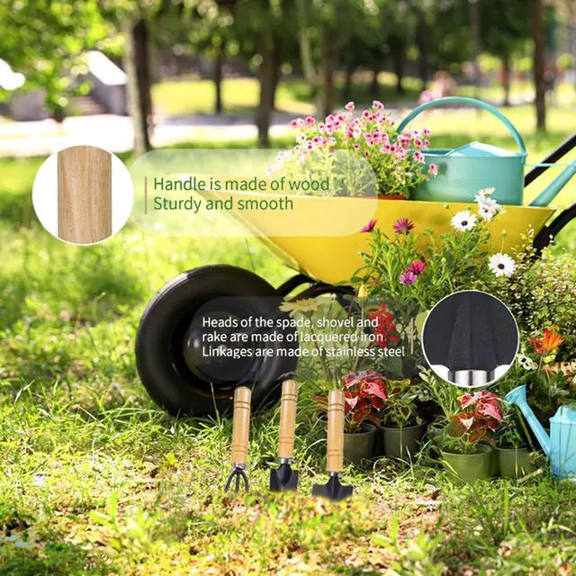 Alt view image 5 of 7 - Plant Repotting Mat for Garden, 2 PCS Waterproof Potting Mats, Foldable Indoor Plant Mat, Portable Mini Garden Tool Set, 12 PCS Succulent Garden Tool Set,Square Garden Potting Tray,Gifts for Women