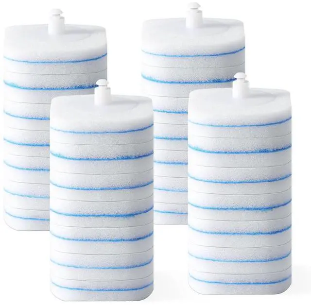 Main image of 28 Count Toilet Brush Refills, Toilet Refill Pads, Disposable Toilet Brush Heads for Bathroom Cleaning