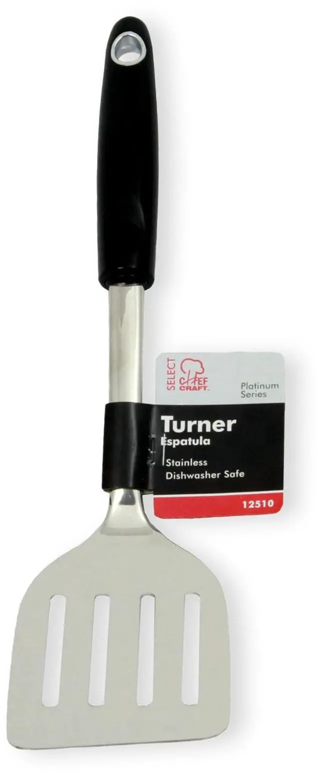Alt view image 7 of 7 - Heavy Duty Turner/Spatula, 13.5 Inch, Stainless Steel