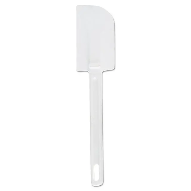 Alt view image 5 of 5 - Cold Temperature Scraper Spatula, White, 9.5 Inch, Clean-Rest Design