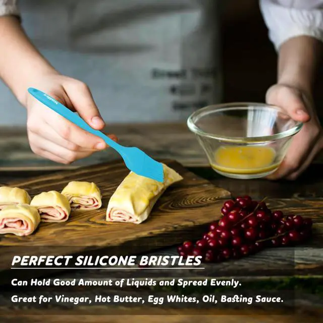Alt view image 3 of 7 - Silicone Basting Pastry Brush, 600 Heat Resistant Pastry Brush for BBQ Grill Baking Kitchen Cooking, BPA Free and Dishwasher Safe