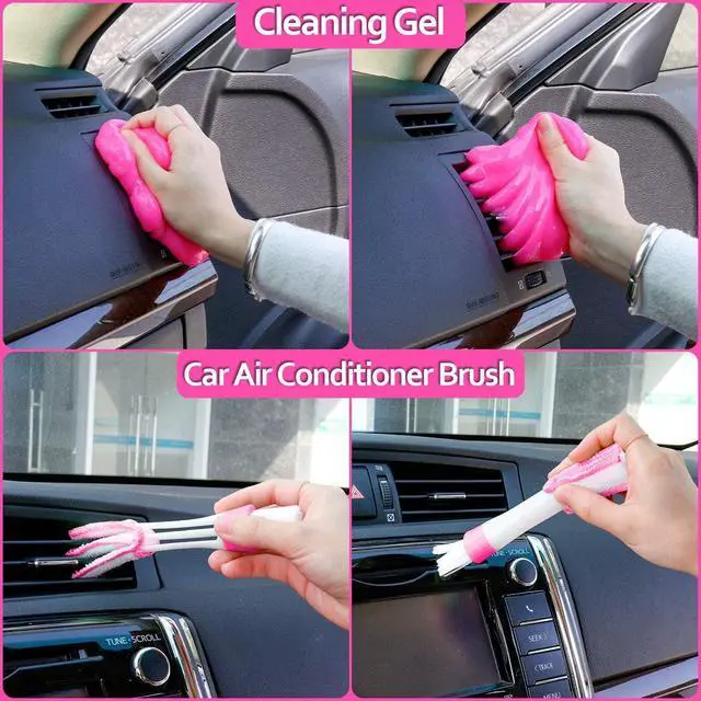 Alt view image 2 of 7 - Car Detailing Kit, Interior Exterior Cleaning Set for Vehicles