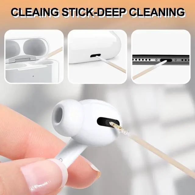 Alt view image 5 of 6 - Cleaning Putty, Phone Cleaning Kit, Remove Ear Wax&Dirt&Gunk from Device's Small Crevices, for AirPod Cleaner Kit for Airpods Charging Case/Headphones/Phone/ElectronicsWhite