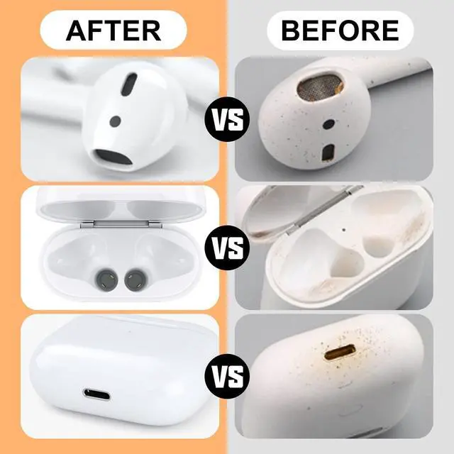 Alt view image 6 of 6 - Cleaning Putty, Phone Cleaning Kit, Remove Ear Wax&Dirt&Gunk from Device's Small Crevices, for AirPod Cleaner Kit for Airpods Charging Case/Headphones/Phone/ElectronicsWhite