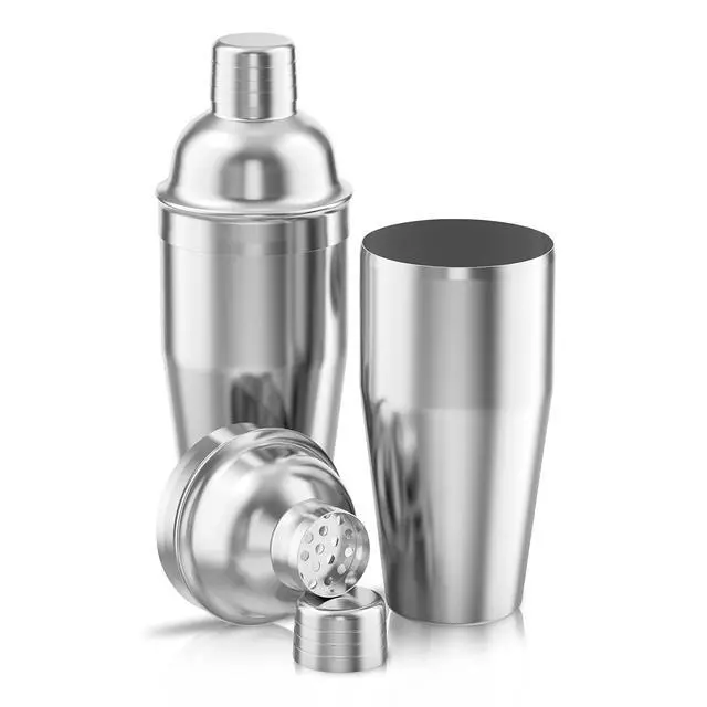 Alt view image 2 of 7 - Cocktail Shaker,24 oz Martini Shaker,Drink Shaker Built-in Strainer,Professional Stainless Steel Margarita Mixer,Bartender Kit Gifts.