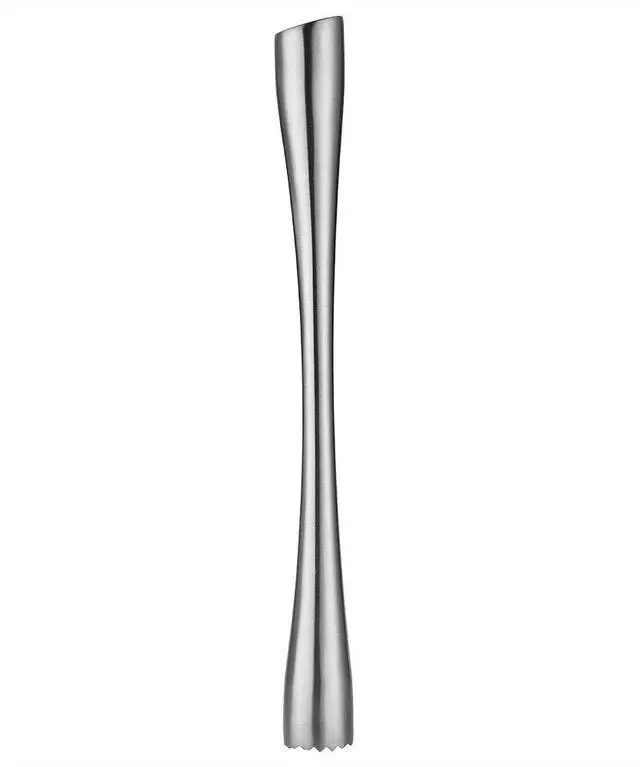 Main image of 10" 255MM Stainless Steel Sturdy Cocktail Muddler, Professional Well Made Dishwasher Safe Muddler Bar Tool