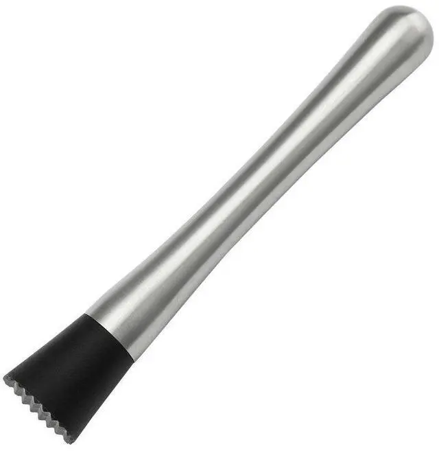 Main image of 8" Long Stainless Steel Cocktail Muddlers , Muddler