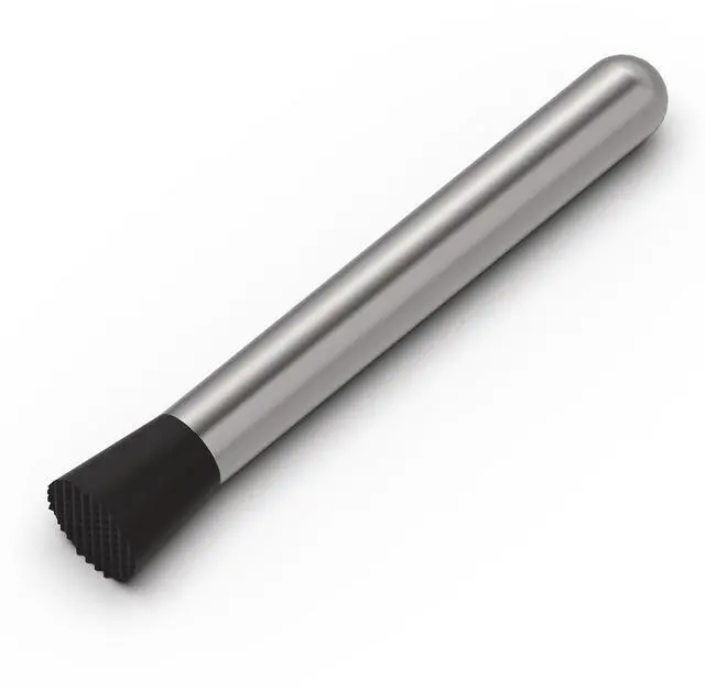 Main image of 8" Muddler for Cocktails, Stainless Steel Cocktail Drink Muddler Bartender Accessories, Lemon Smasher for Home Kitchen Bar Tools, Bartending Supply Ice Crusher for Mojitos Fruit Drinks