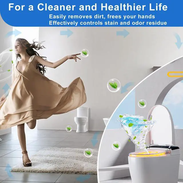 Alt view image 5 of 7 - Toilet Bowl Cleaners, Automatic Toilet Tank Cleaner Tablets, Blue Toilet Bowl Cleaner Tablets for Deodorizing & Descaling, Powerful Cleaning, Slow-Release Against Tough Stains 20 Pack