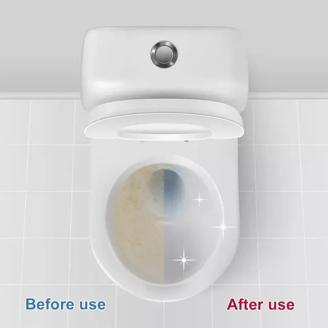Alt view image 6 of 7 - Toilet Bowl Cleaner Tablets, 12 PACK Commercial Household Bathroom Cleaners, Automatic Toilet Tank Cleaners Deodorizers