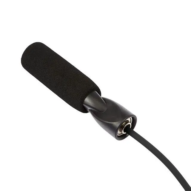 Alt view image 3 of 4 - Jump Rope for Exercise, Cardio and High-Intensity Training, Lightweight with Ball-Bearing Handles, 118 Inches, Black