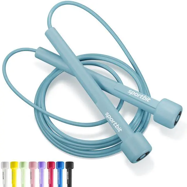 Main image of Adjustable Jump Rope for Fitness and Exercise Skipping Rope for Cardio, Boxing, and Weight Loss Speed Rope perfect for Men & Women