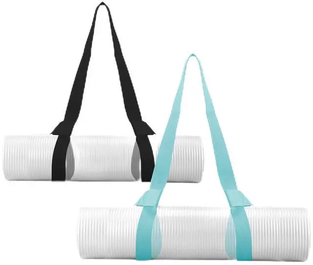 Main image of 2 Packs Yoga Mat Strap for Carrying, Yoga Mat Carrier, Adjustable Sling for Yoga Mat Exercise Mat, Extra Thick Durable Comfy Silky Multi-Purpose, Strap Only