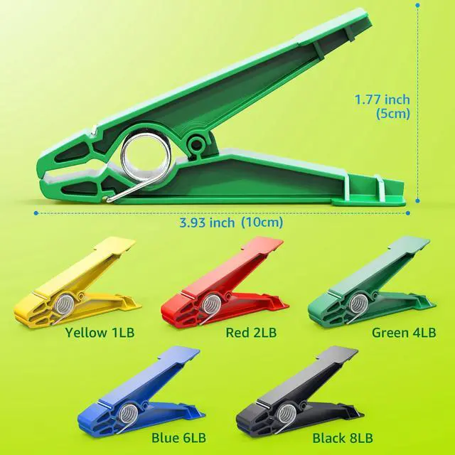 Alt view image 2 of 6 - Finger Exerciser Set 5 Resistance Clips for Hand Therapy, Grip Strength & Dexterity Ideal Finger Strengthener for Rehab, Stroke Recovery, Arthritis, Seniors & Athletes