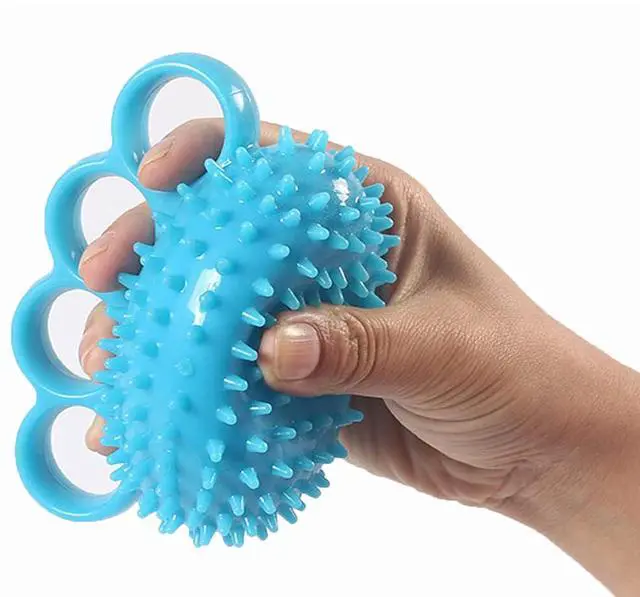 Main image of Hand Grip Strengthener Finger Exerciser Training Ball for Patient Recovery Elderly Stroke Arthritis Physical Therapy Anxiety Stress Relief Pressure Squeeze for Yoga Athletes Musicians Muscles Massage