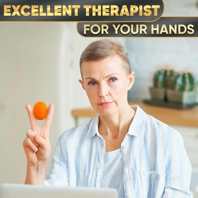 Alt view image 7 of 7 - 4 Pcs Squeeze Balls for Hand Therapy - 4 Resistance Levels Hand Exercise Balls for Arthritis, Pleasant to Touch & Lightweight - Physical Therapy Ball for Recovery, Stress Relief, Grip Strength, Focus