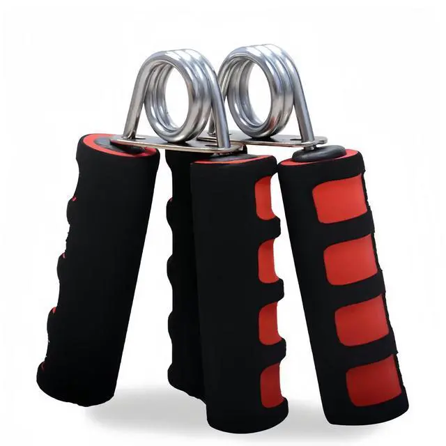 Alt view image 2 of 5 - 2 Pcs Soft Foam Hand ExerciserStrengthen Hand Grip Exerciser for Quickly Increasing Wrist Forearm and Finger StrengthRed