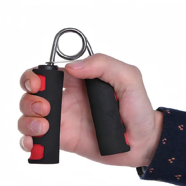 Alt view image 5 of 5 - 2 Pcs Soft Foam Hand ExerciserStrengthen Hand Grip Exerciser for Quickly Increasing Wrist Forearm and Finger StrengthRed