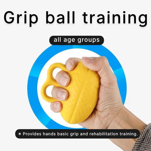 Alt view image 2 of 6 - Hand Grip Strengthener for Seniors,Hand Exercise Ball for Patient Recovery Elderly Stroke Arthritis Physical Therapy Anxiety Stress Relief Pressure Squeeze for Yoga Muscles Massage