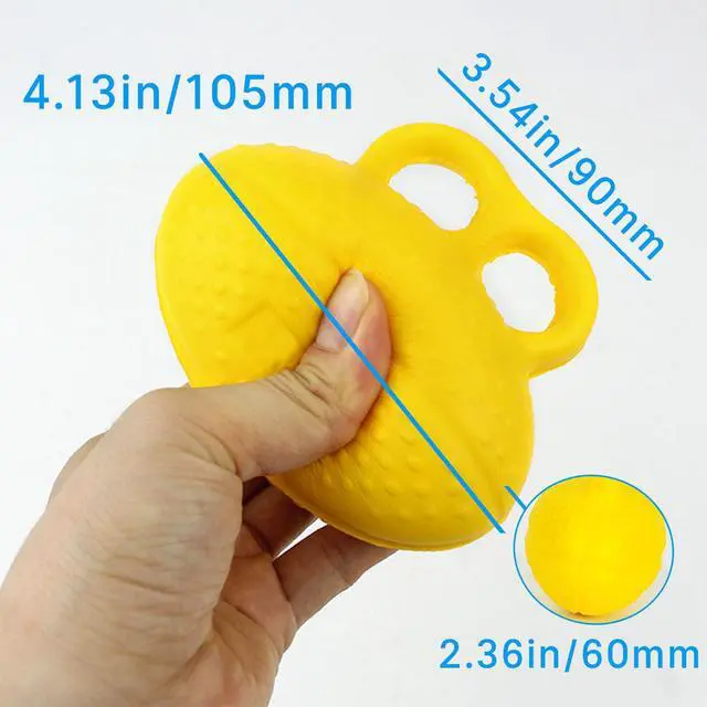Alt view image 6 of 6 - Hand Grip Strengthener for Seniors,Hand Exercise Ball for Patient Recovery Elderly Stroke Arthritis Physical Therapy Anxiety Stress Relief Pressure Squeeze for Yoga Muscles Massage