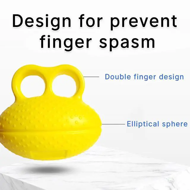Alt view image 4 of 6 - Hand Grip Strengthener for Seniors,Hand Exercise Ball for Patient Recovery Elderly Stroke Arthritis Physical Therapy Anxiety Stress Relief Pressure Squeeze for Yoga Muscles Massage