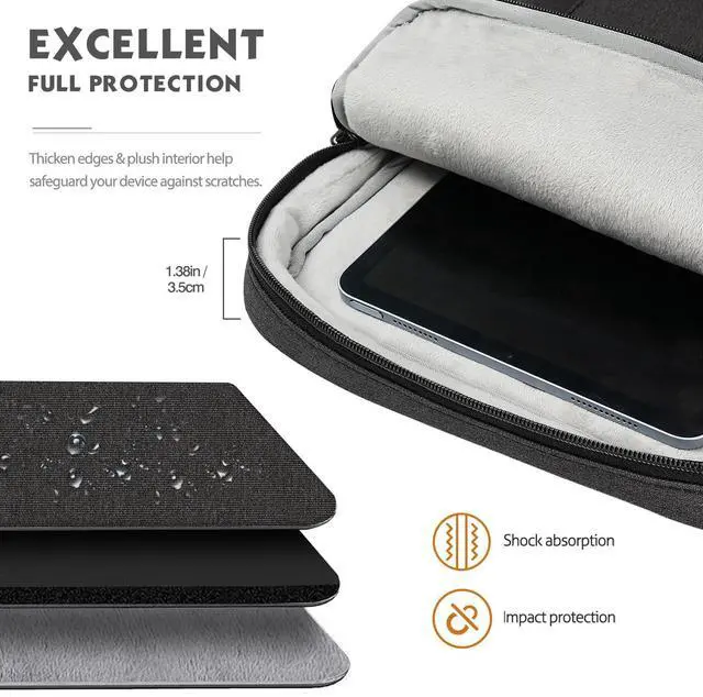 Alt view image 3 of 7 - 13.3-14 Inch Laptop Sleeve Bag Carrying Case with Accessory Pocket