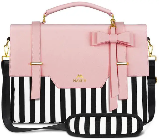 Main image of Laptop Bag for Women, 15.6 inch Slim Computer Briefcase Sleeve Case