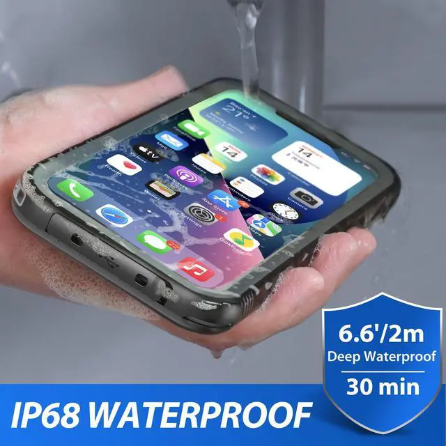 Alt view image 4 of 6 - for iPhone 11 Waterproof Case, Black