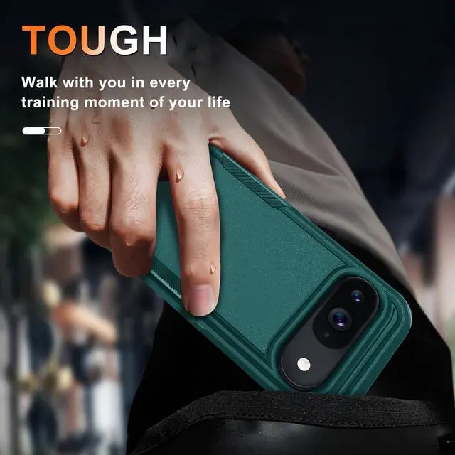 Alt view image 6 of 7 - for Google Pixel 10 & Pixel10 Pro Case with Lanyard Strap,Dark Green