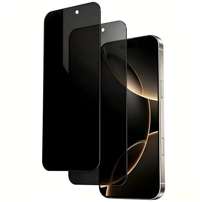 Main image of for iPhone 16 Pro Max Privacy Screen Protector 2 Pack