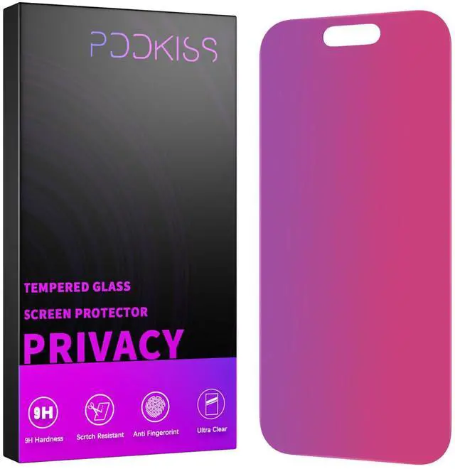 Main image of Compatible for iPhone 16/15 Privacy Screen Protector