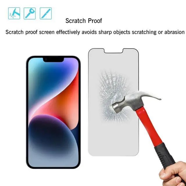 Alt view image 5 of 6 - Privacy Screen Protector + Camera Lens Protector for iPhone 14