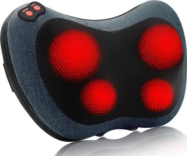 Main image of Back Massager for Pain Relief Deep Tissue with Heat, Gifts for Men | Kneading Massager for Neck,Shoulder,Foot&Lower Back Pain,Body Muscle Relaxation,Gifts for Women/Mom/Dad,Fathers Day Dad Gifts