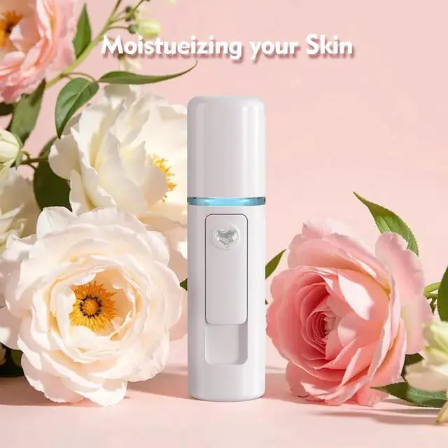 Alt view image 7 of 7 - Nano Facial Mister Portable Mini Face Mist Handy Sprayer Automatic Eyelash Extensions Cool Facial Steamer