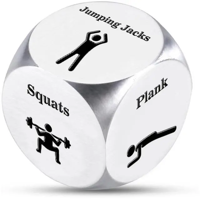 Main image of Gym Gifts for Men Workout Fitness Gifts for Gym Rats Women Men Cool Fitness Lovers Stocking Stuffers Funny Exercise Gift Equipment Home Workout Accessories Gear Decision Dice
